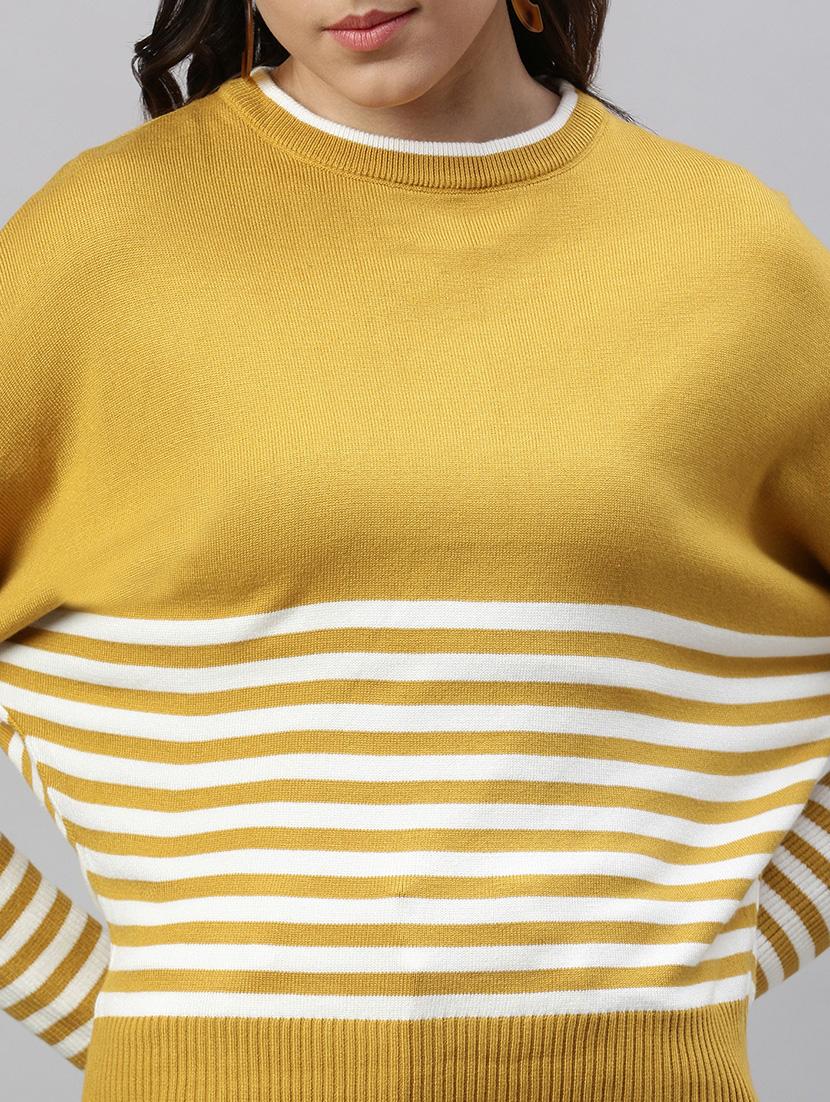 mustard acrylic regular top - 21387409 - Standard Image - 5