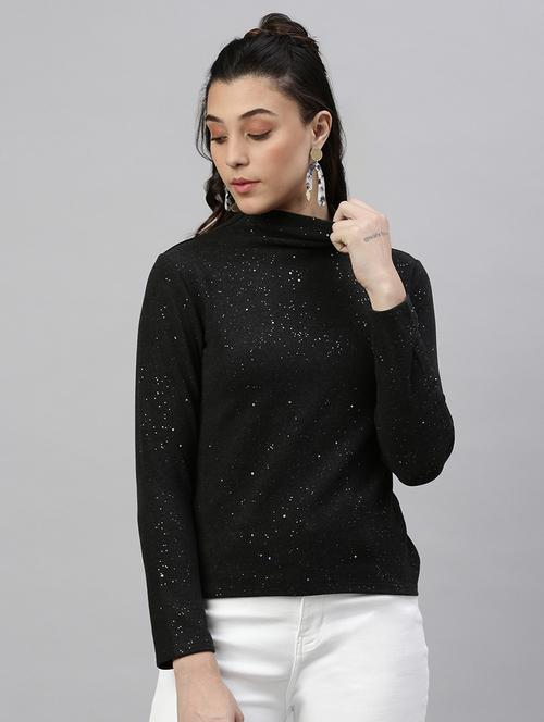 charcoal self-designed regular top - 21387442 - Standard Image - 0