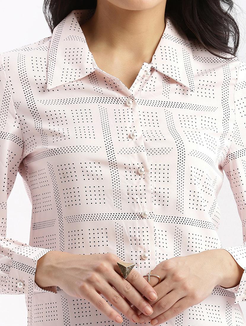 pink printed regular shirt - 21387639 - Standard Image - 5