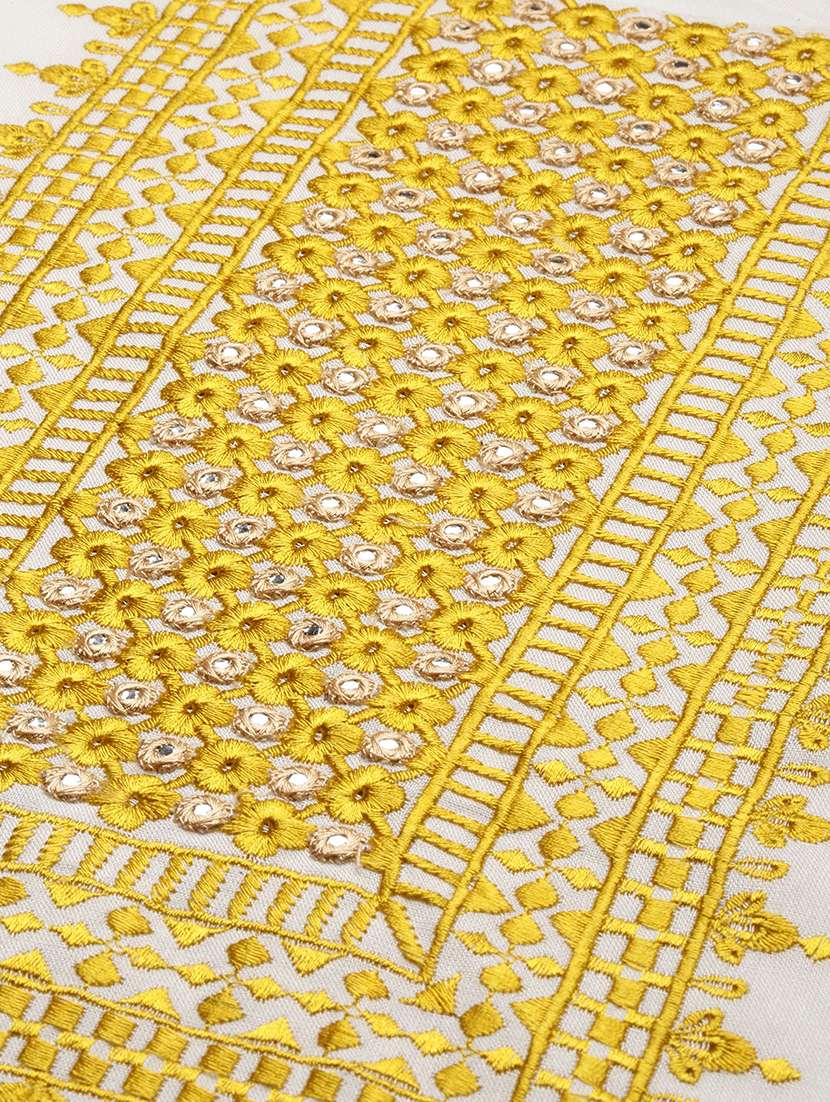 women white embroidered kurta salwar set with dupatta - 21387689 -  Standard Image - 8