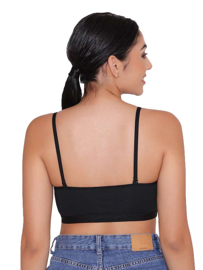 women pack of 2 solid sports bra - 21387818 -  Standard Image - 5