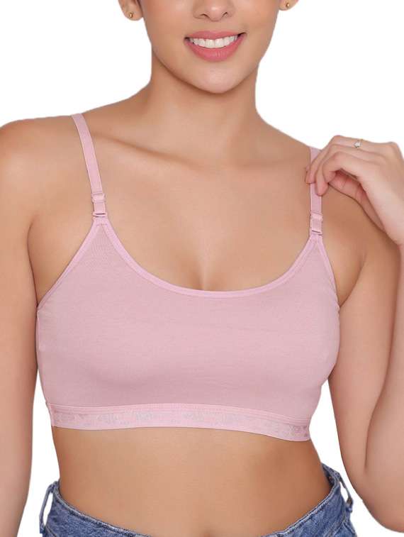 women pack of 2 solid sports bra - 21387821 -  Standard Image - 5