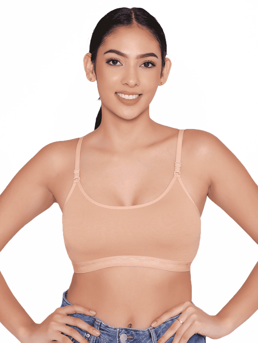 women pack of 2 solid sports bra - 21387823 - Standard Image - 3