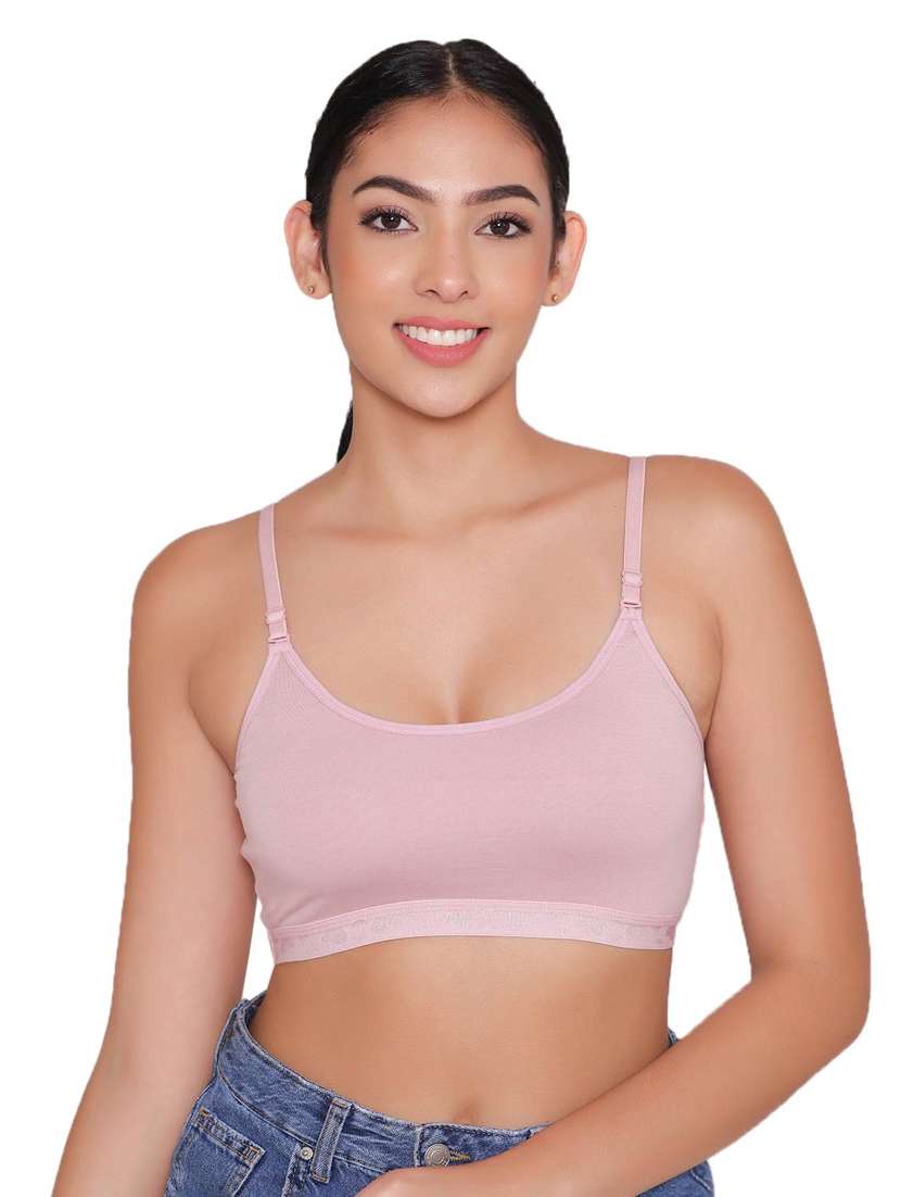 women pack of 3 solid sports bra - 21387847 -  Standard Image - 5