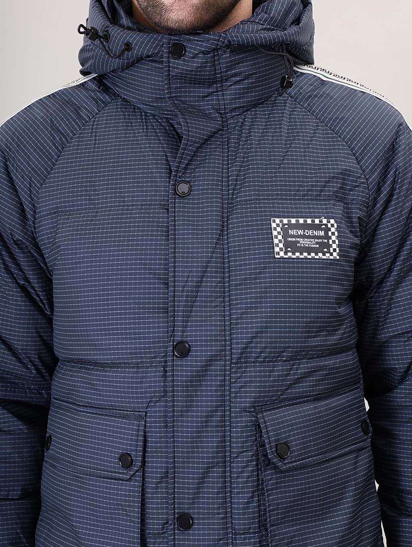 men checkered bomber jacket - 21387986 - Standard Image - 5