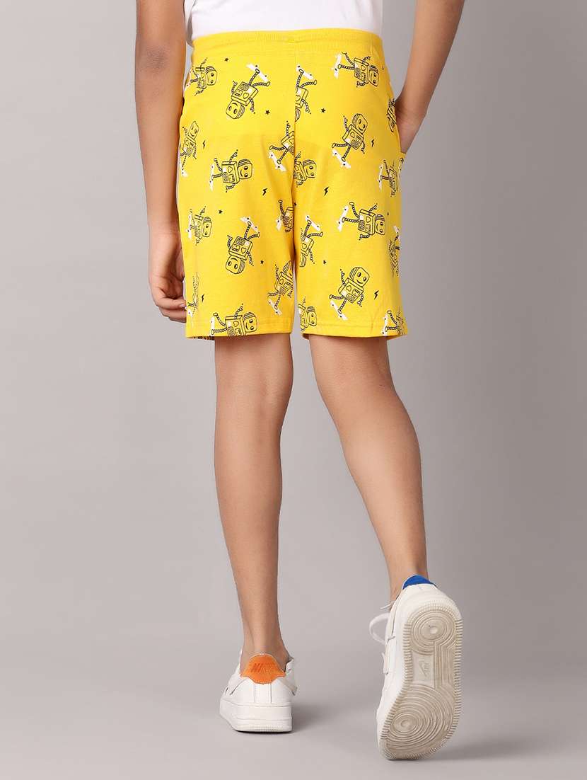 boys yellow printed shorts - 21388083 -  Standard Image - 3