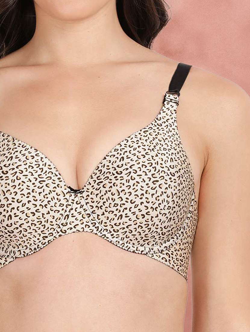 pack of 2 printed multi colored t-shirt bra - 21388549 -  Standard Image - 5