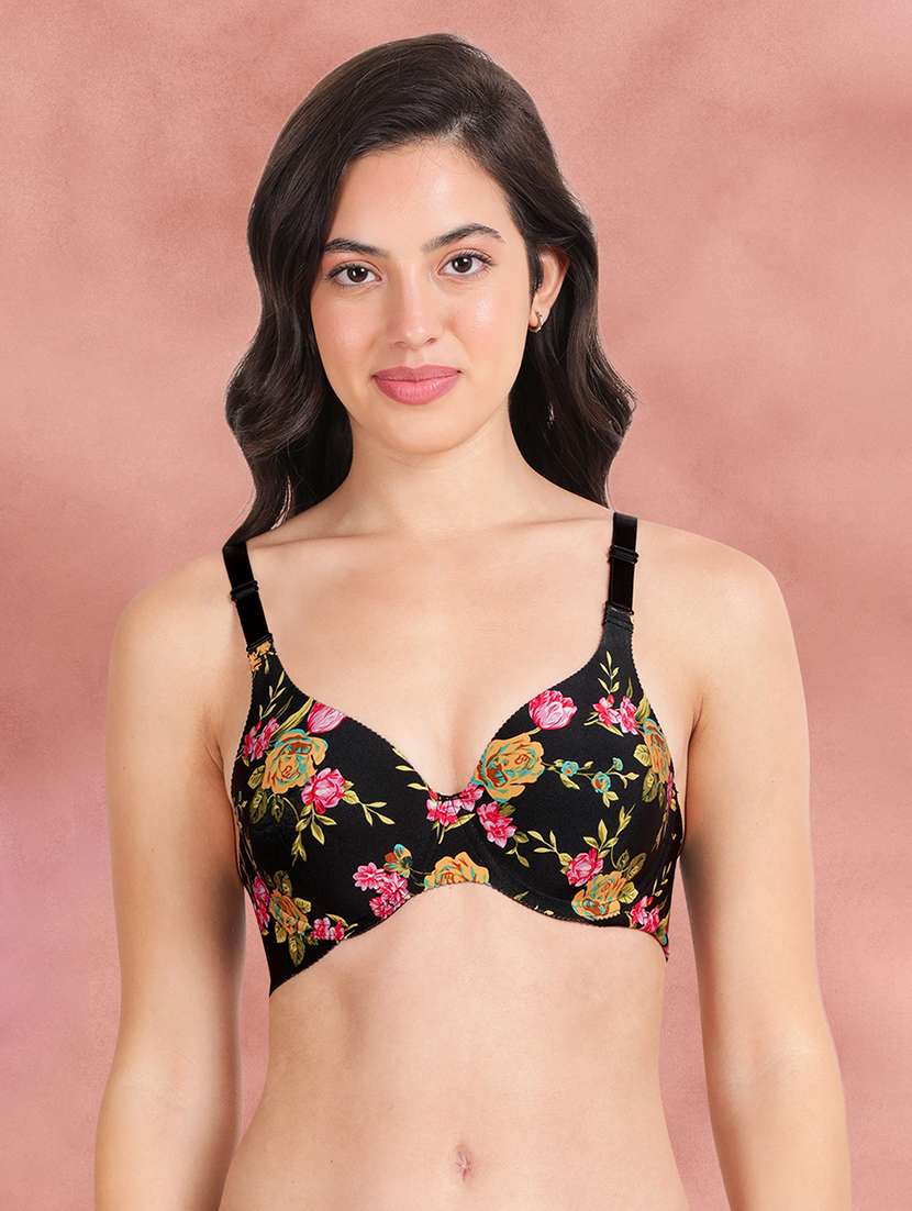pack of 3 printed bra combos - 21388672 -  Standard Image - 3