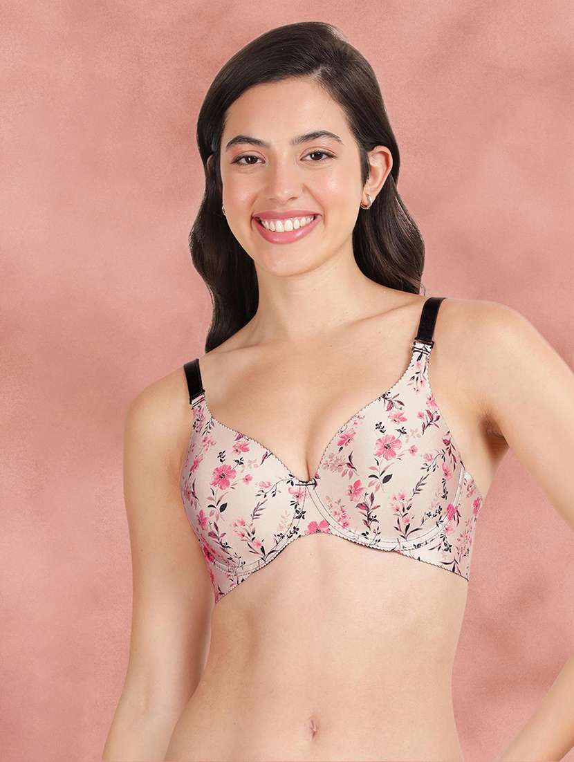 pack of 3 printed bra combos - 21388708 -  Standard Image - 3
