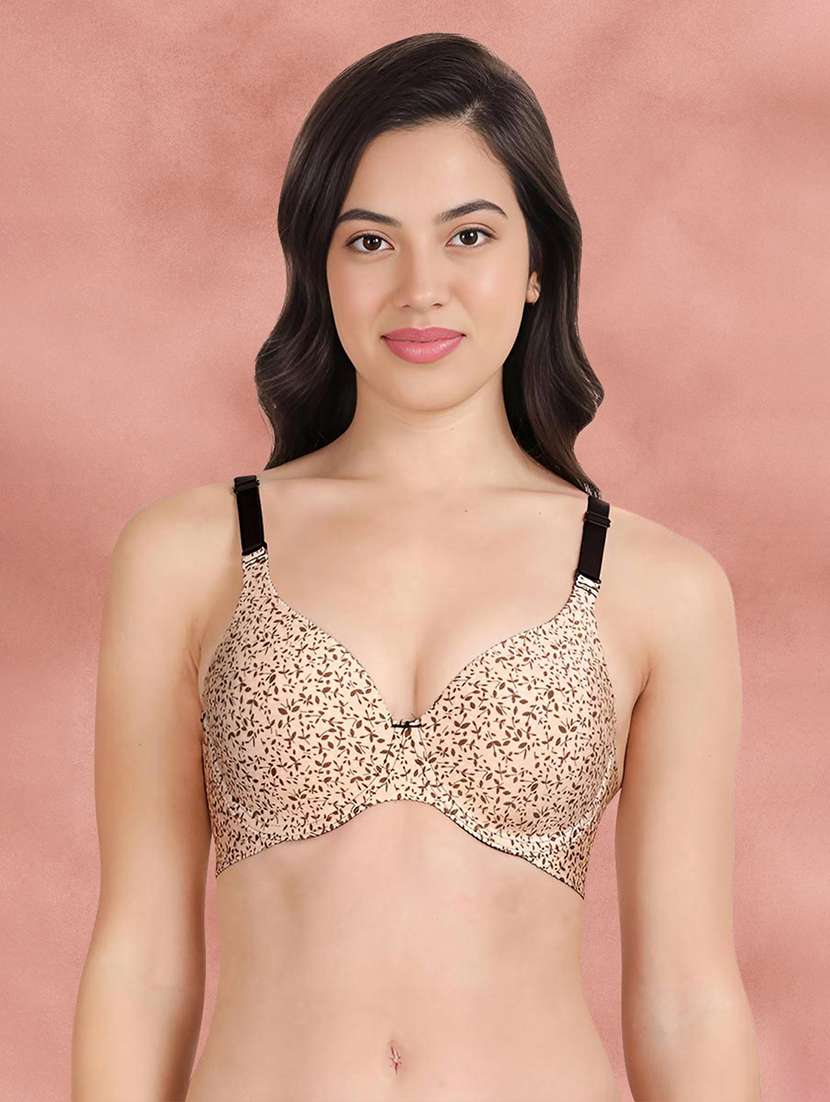pack of 3 printed bra combos - 21388759 -  Standard Image - 3