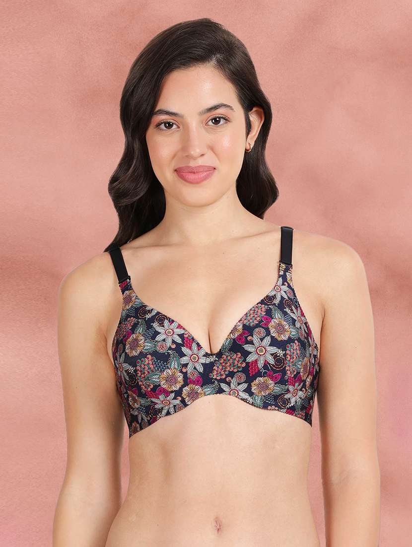 pack of 3 printed bra combos - 21388806 -  Standard Image - 3