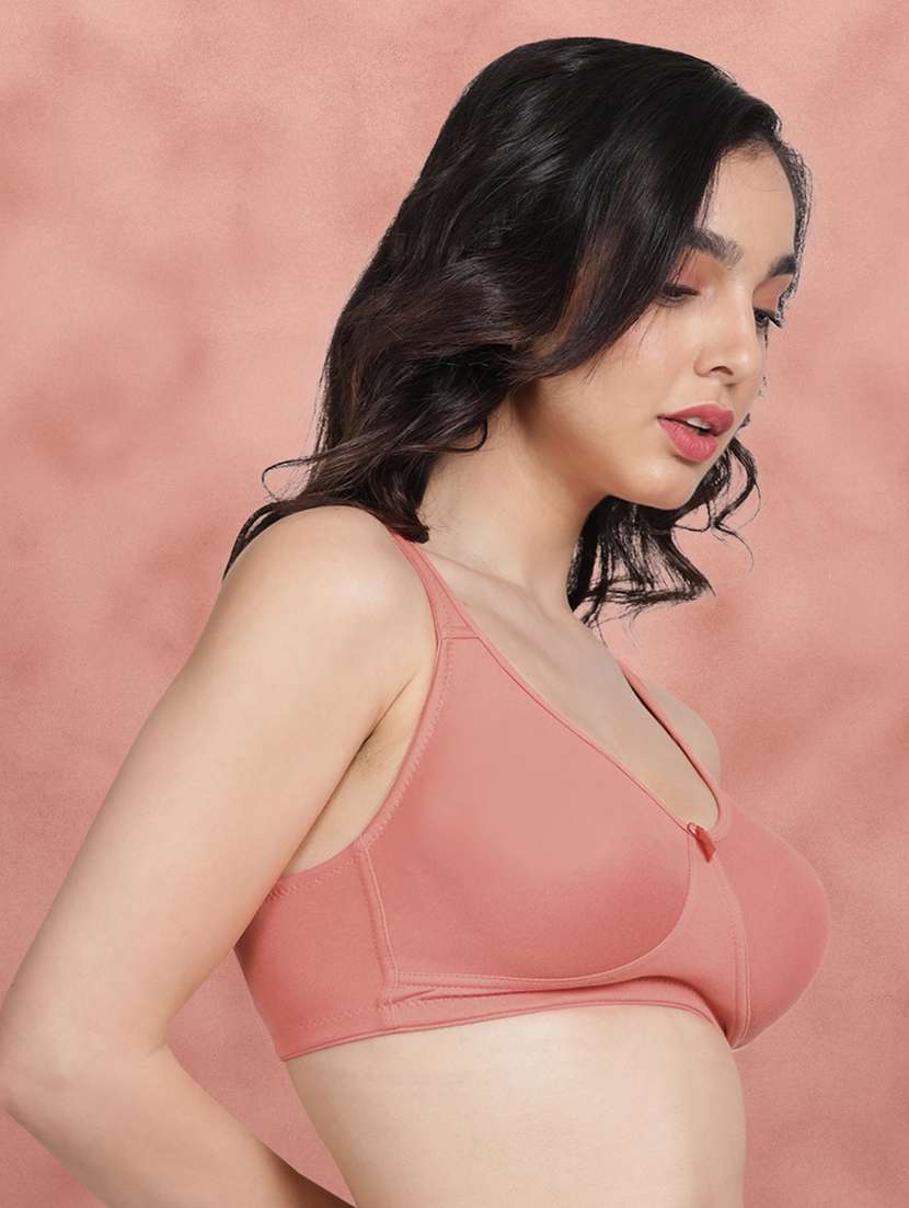 women pack of 2 solid regular bra - 21388993 - Standard Image - 3