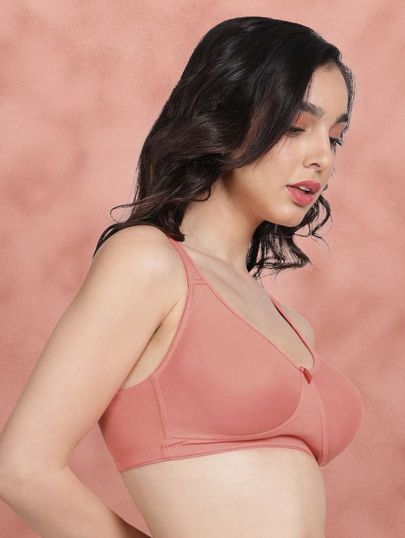 women pack of 2 solid regular bra - 21388995 - Standard Image - 3