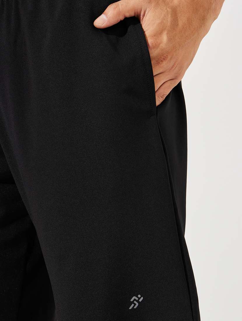 men round neck solid t-shirt & shorts co-ord set - 21389765 -  Standard Image - 5