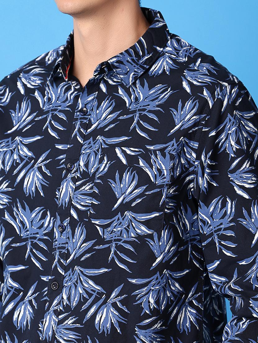men printed long sleeves casual shirt - 21389799 - Standard Image - 5