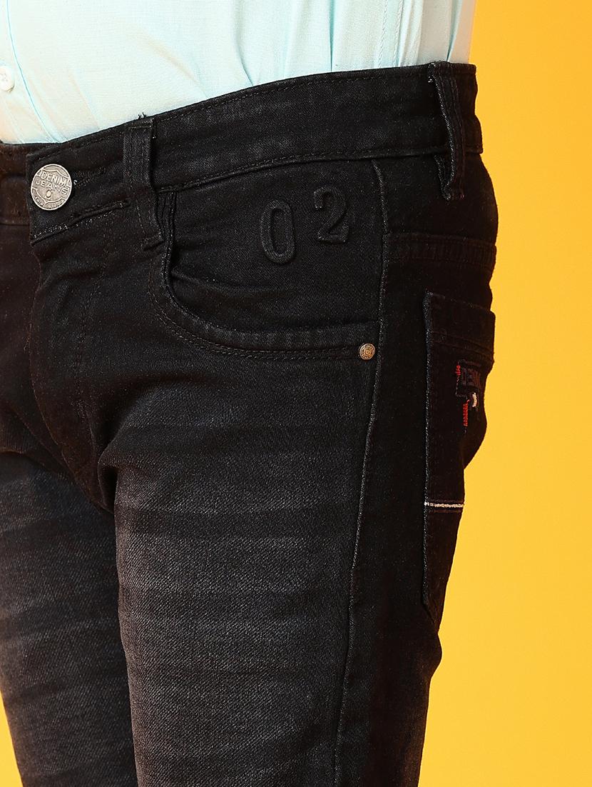 boys black dark plain jean - 21389838 - Standard Image - 5