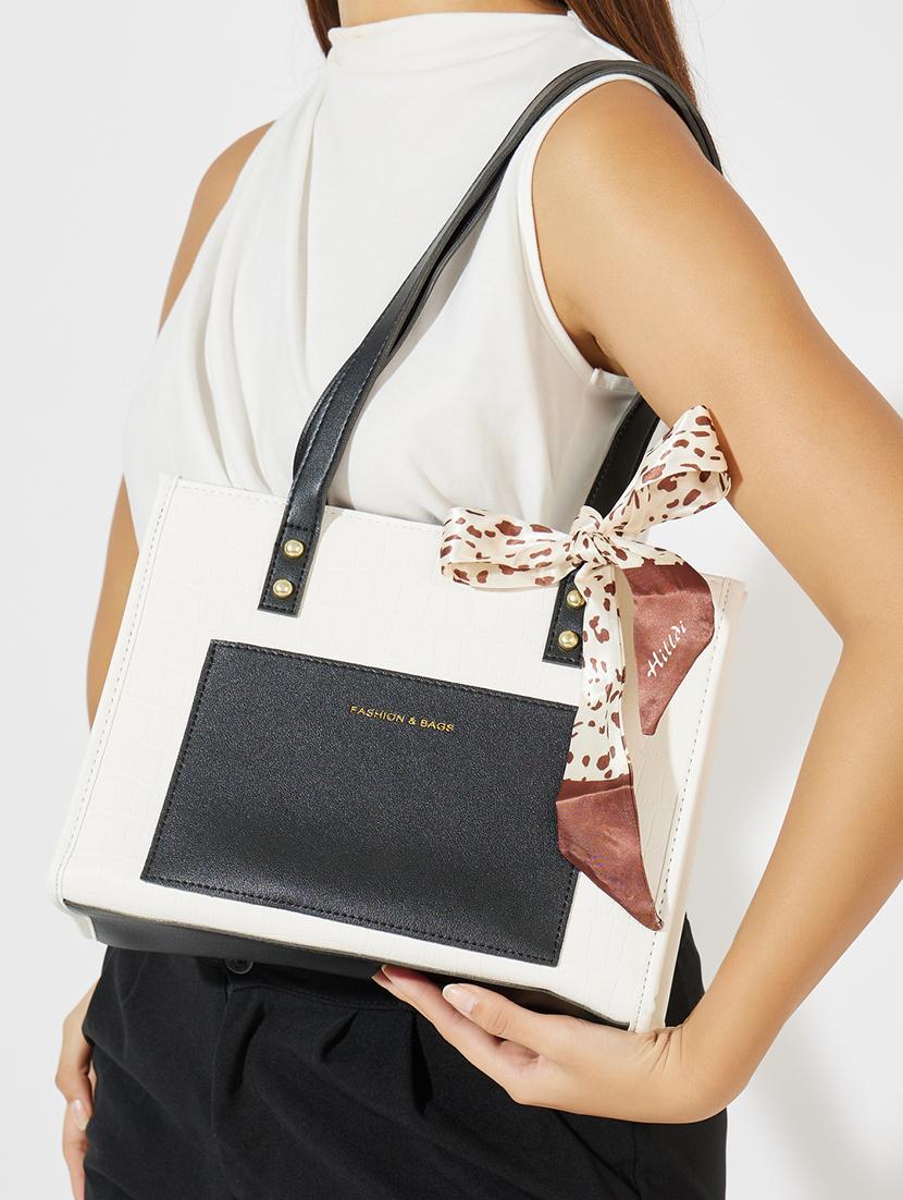women white pu handbag - 21390842 - Standard Image - 5