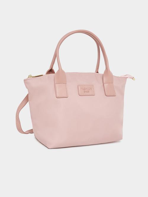 women pink pu handbag - 21390851 - Standard Image - 0