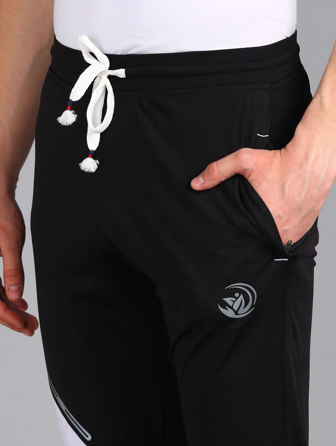 men black slim fit track pant - 21391164 -  Standard Image - 5