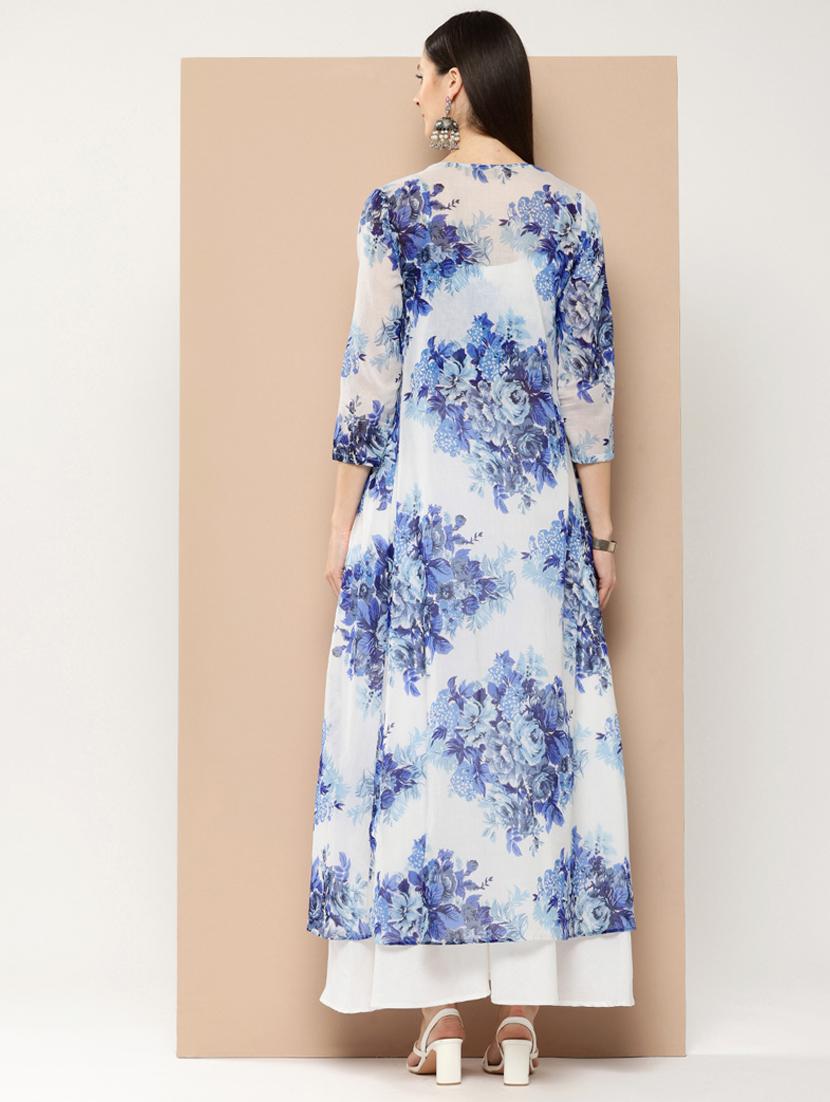 women floral printed fusion set - 21391248 - Standard Image - 3