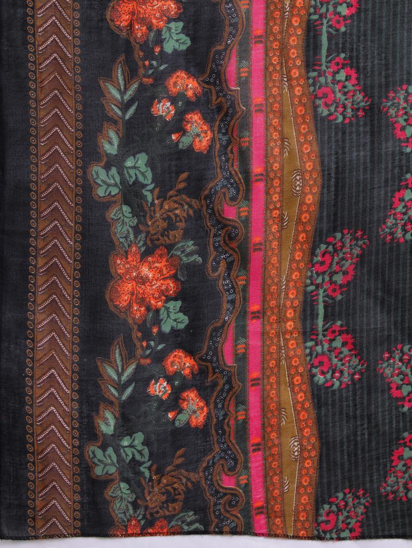 women black embroidered suit set - 21391361 - Standard Image - 5