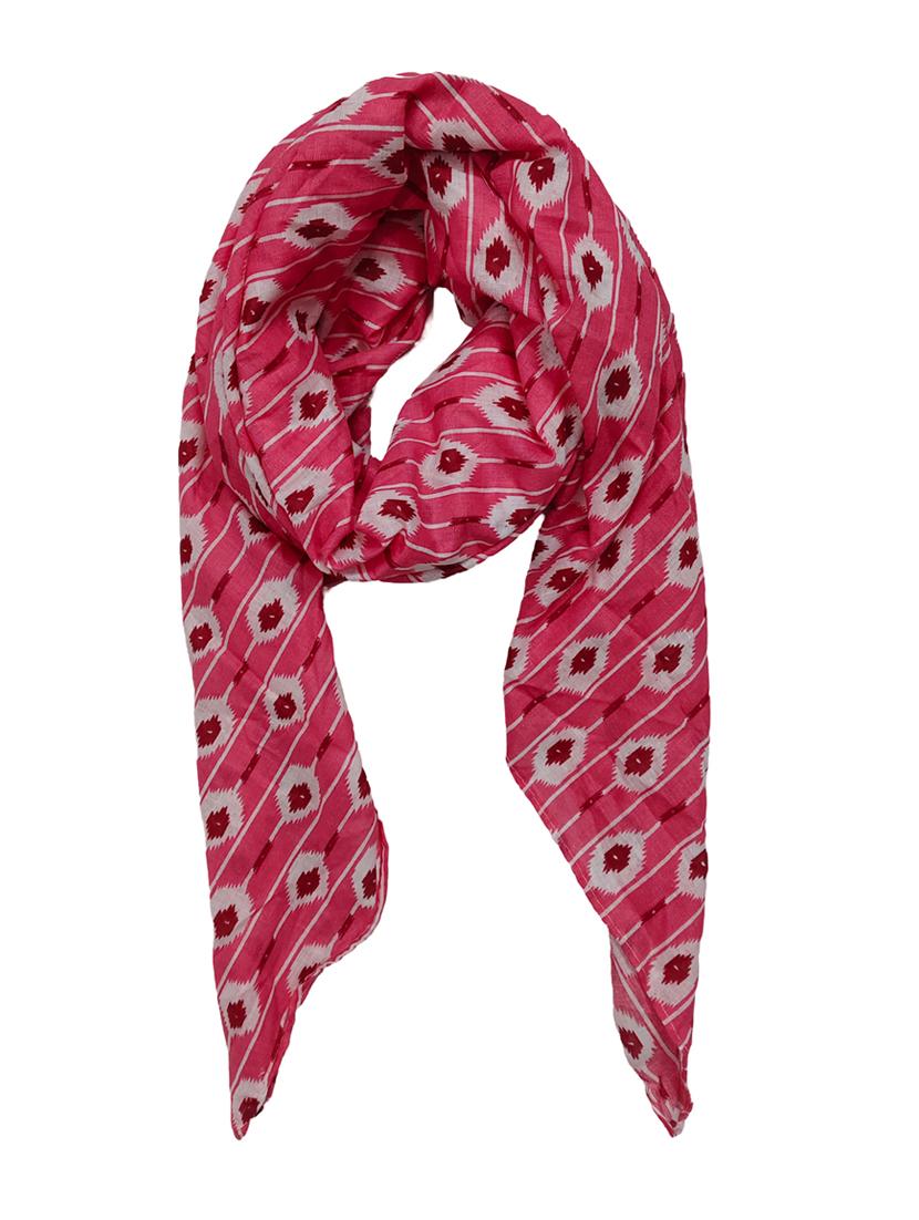 women pack of 2 printed cotton scarf - 21391366 - Standard Image - 3