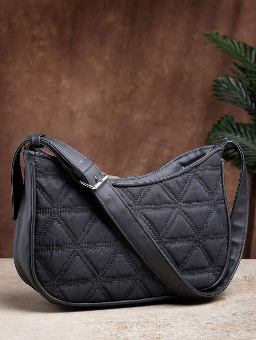 women black qulted handbag - 21391415 -  Zoom Image - 0