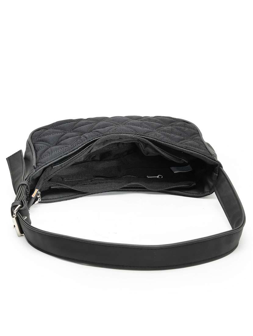 women black qulted handbag - 21391415 -  Standard Image - 3