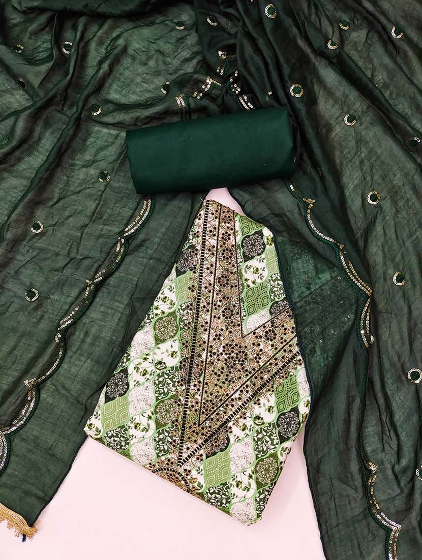 women embroidered unstitched suits - 21391849 - Standard Image - 3