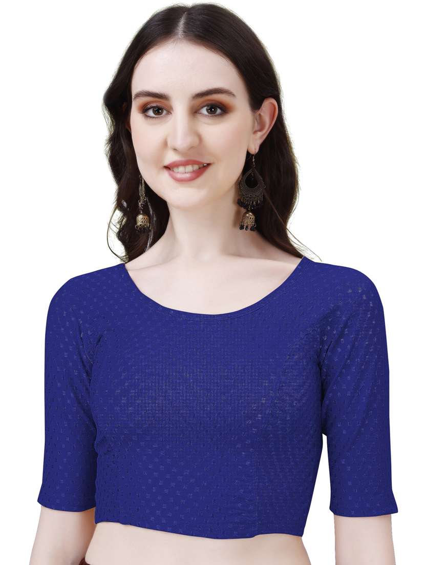 women self design stitched blouse - 21391886 - Zoom Image - 0
