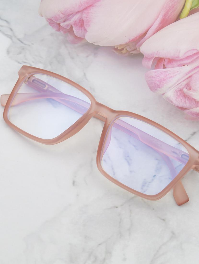ted smith hustle bluecut & antiglare computer eyeglasses| wayfarer|blue light blocking| brown casual spectacles| 53-16-140 - 21392012 -  Zoom Image - 0