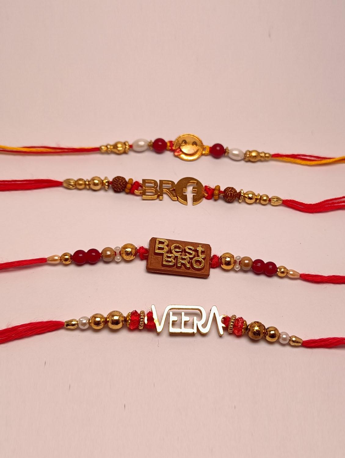 pack of 4 thread rakhi - 21392081 - Zoom Image - 0