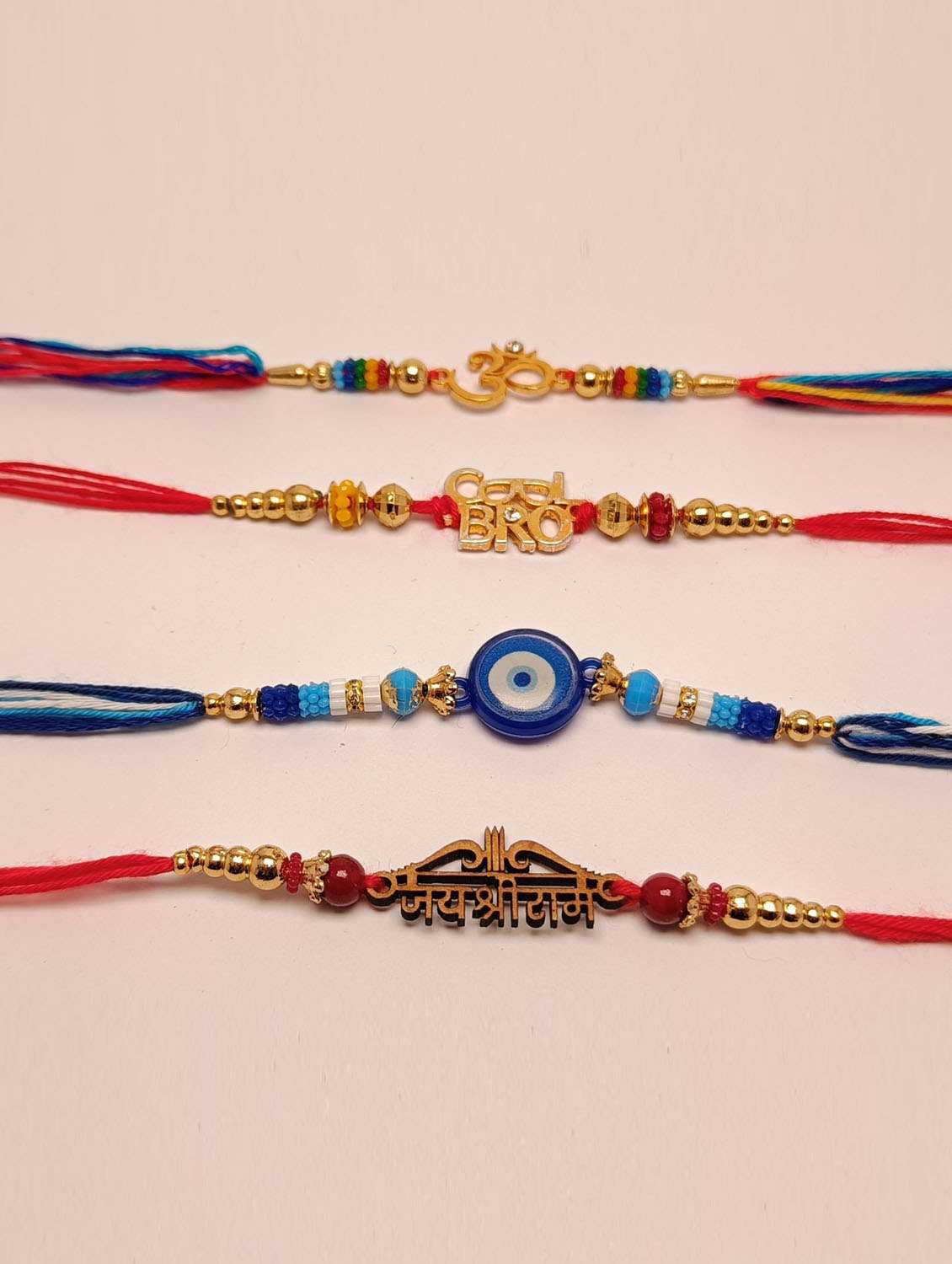 pack of 4 thread rakhi - 21392082 -  Zoom Image - 0