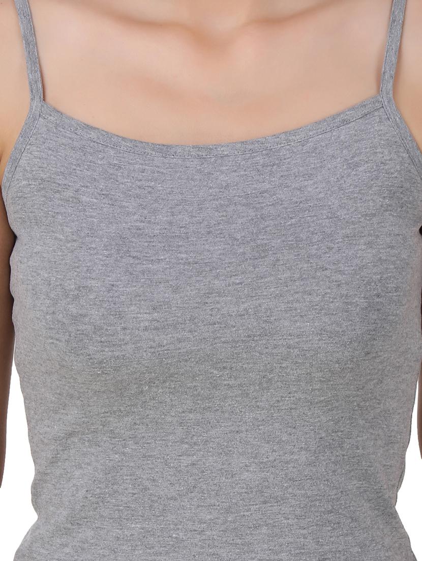 women sleeveless solid set of 3 camisole - 21392271 - Standard Image - 5