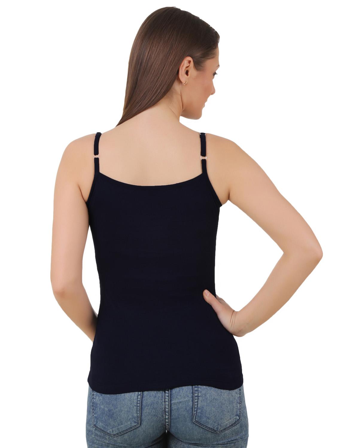 black cotton camisole - 21392275 - Standard Image - 3