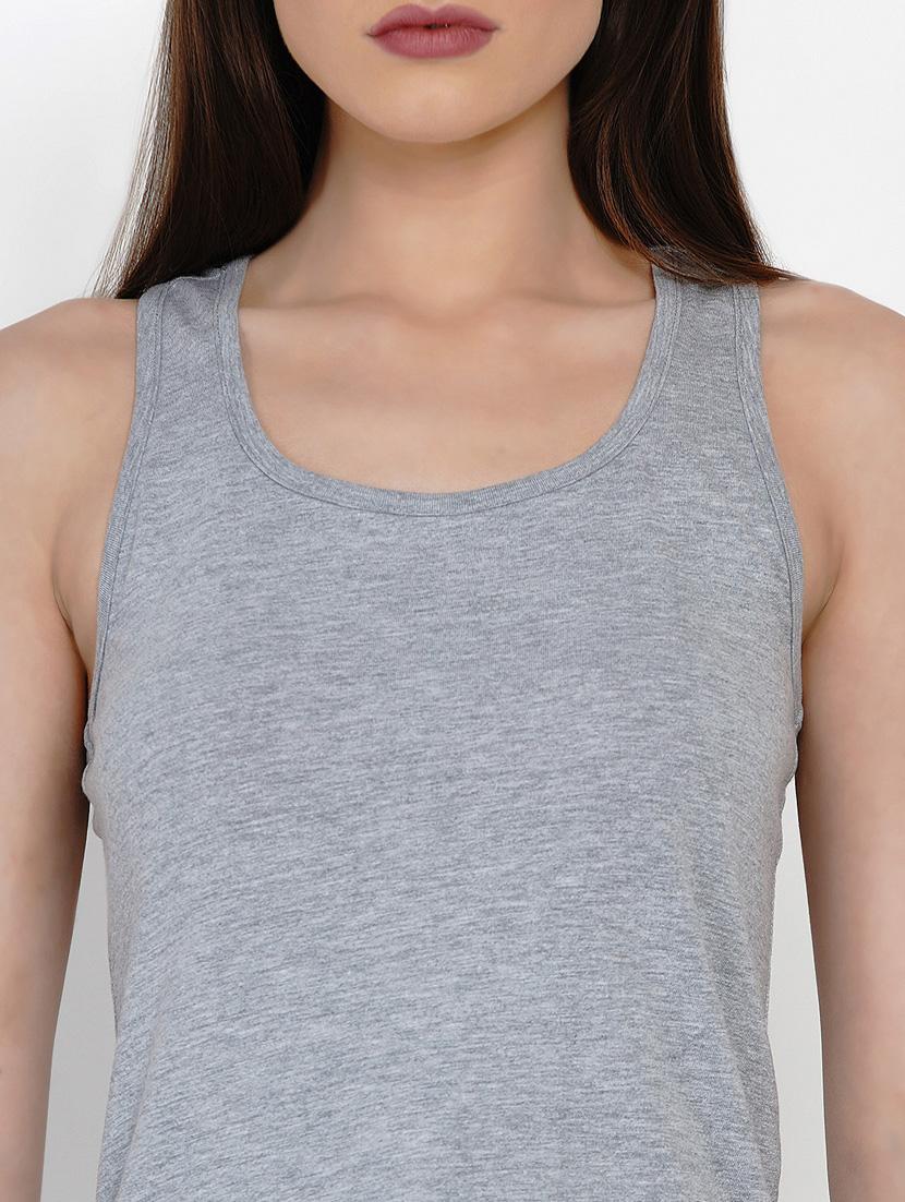 women grey solids camisole - 21392295 - Standard Image - 3