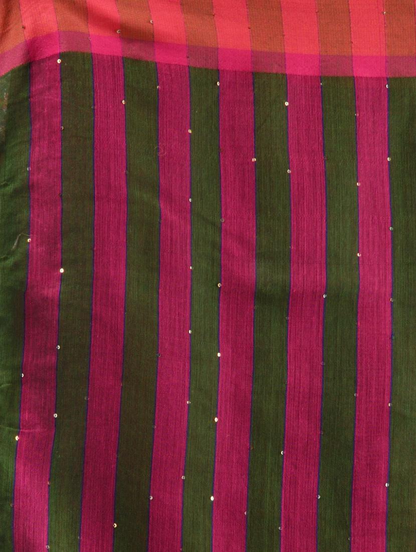 women self design handloom saree with blouse - 21392674 - Standard Image - 3