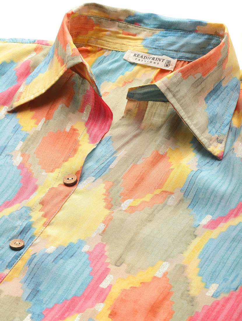 women multi color printed co-ord sets - 21393218 -  Standard Image - 5