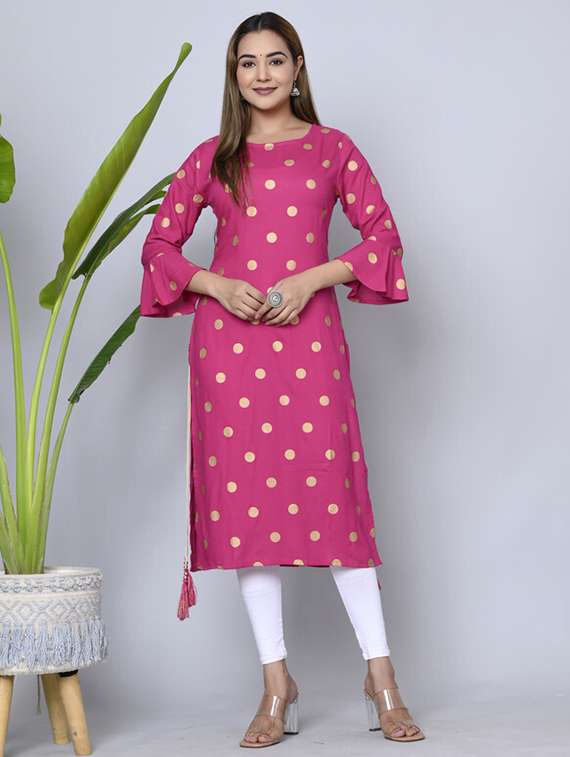 women printed straight kurta - 21393381 - Zoom Image - 0