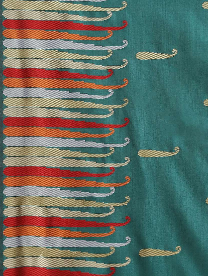 women self design southern silk saree with blouse - 21395262 - Standard Image - 3