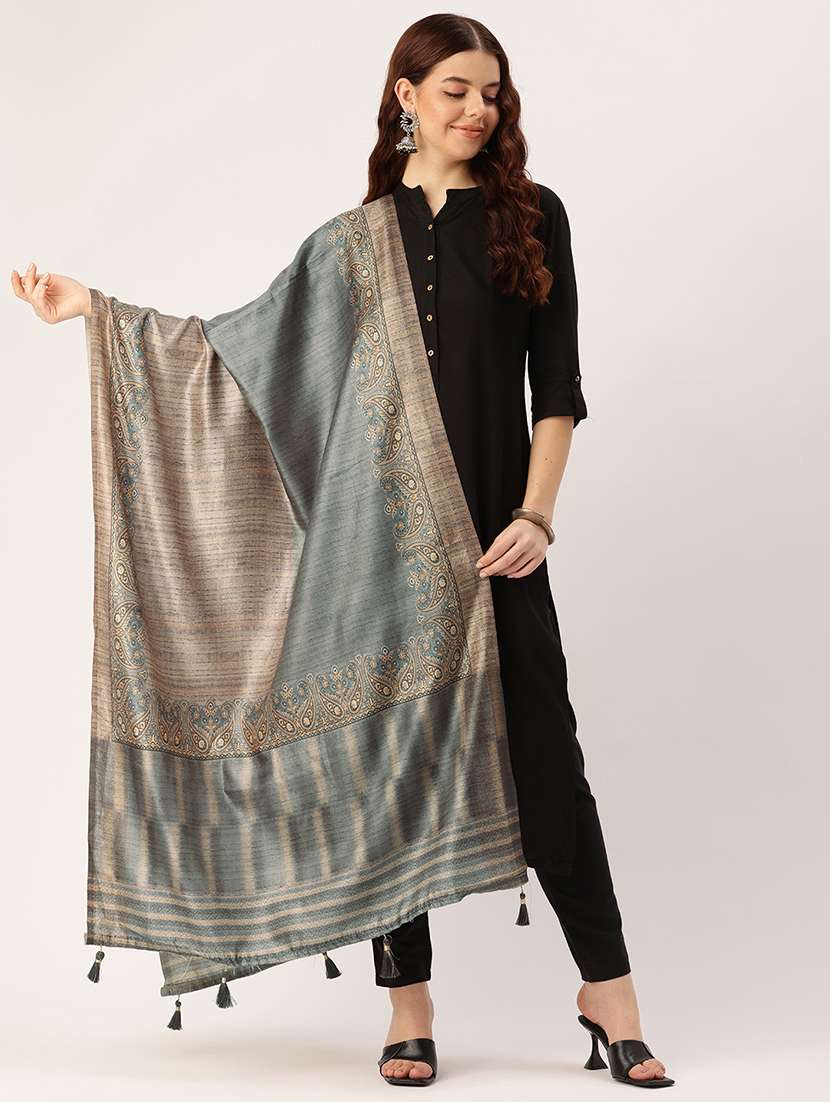 women self-designed dupatta - 21395408 -  Zoom Image - 0