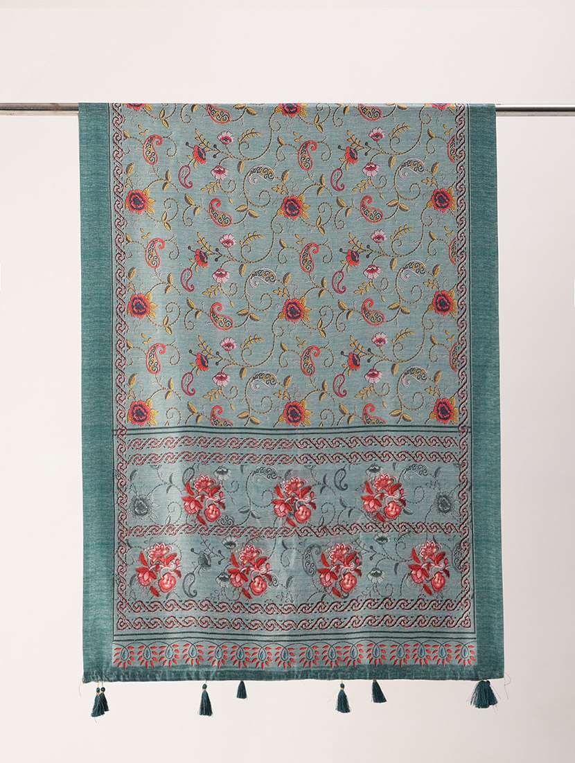 women printed dupatta - 21395435 - Standard Image - 3
