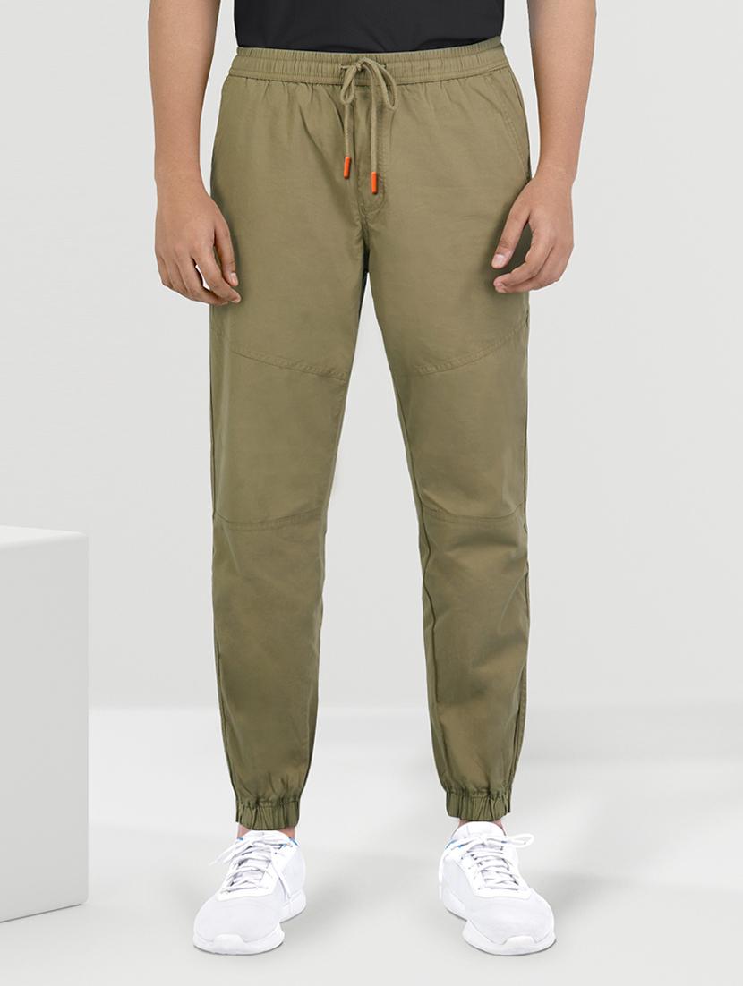 men mid-rise solid track pant - 21395458 - Zoom Image - 0