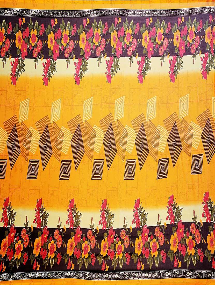 women floral printed georgette saree with blouse - 21396591 -  Standard Image - 3