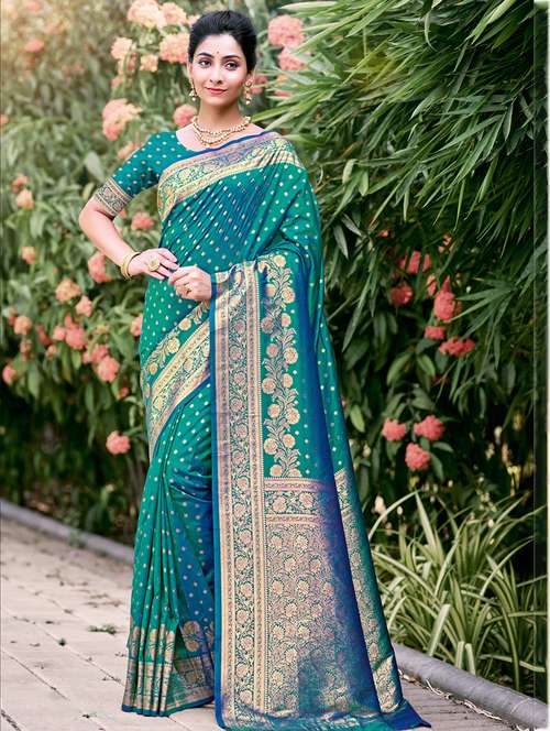 women self design banarasi saree - 21397449 -  Standard Image - 0