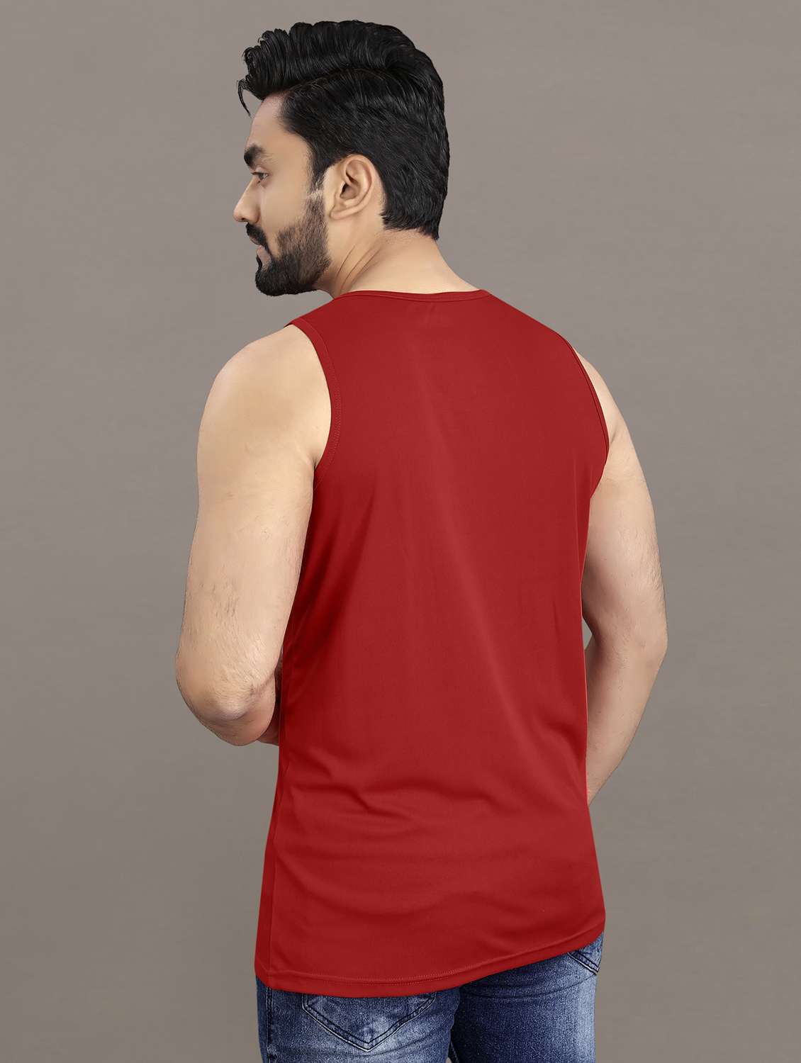 men's pack of 2 printed vest - 21397469 -  Standard Image - 3