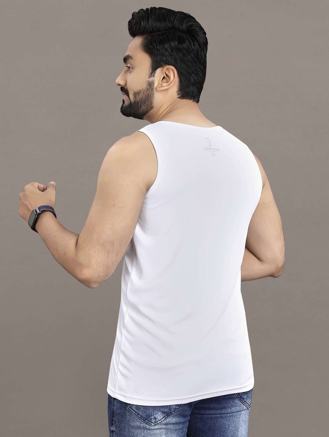 men's pack of 2 printed vest - 21397491 -  Standard Image - 3