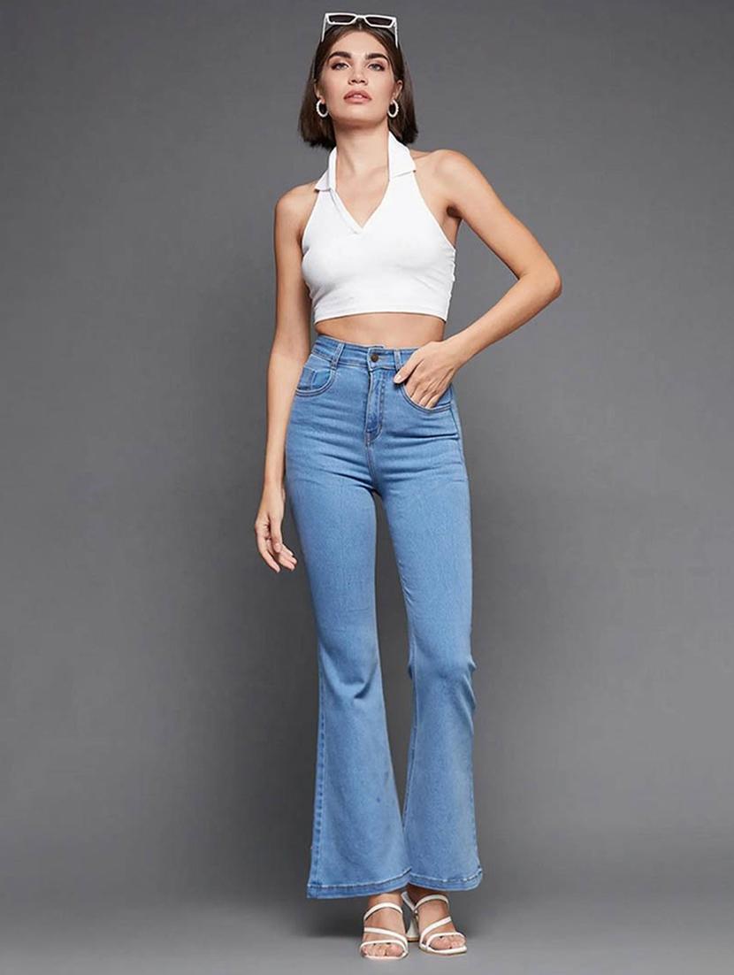 women light blue denim jean - 21399200 - Standard Image - 3