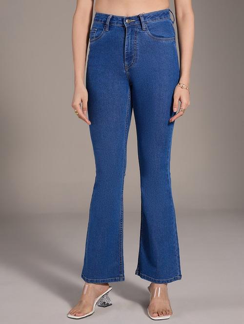 women blue denim jean - 21399202 -  Standard Image - 0