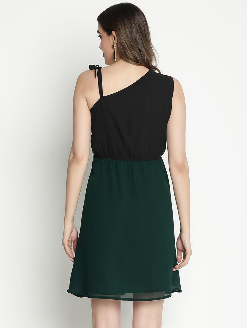 multicolored self-designed fit & flare dress - 21399388 - Standard Image - 3